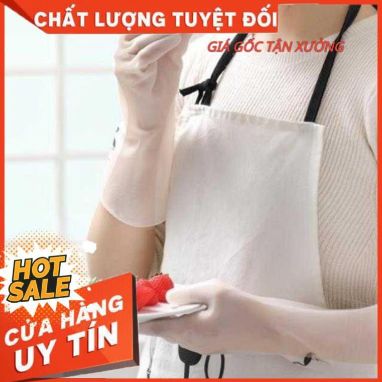 Găng tay cao su làm bếp rửa bát giặt đồ lau dọn nhà cửa