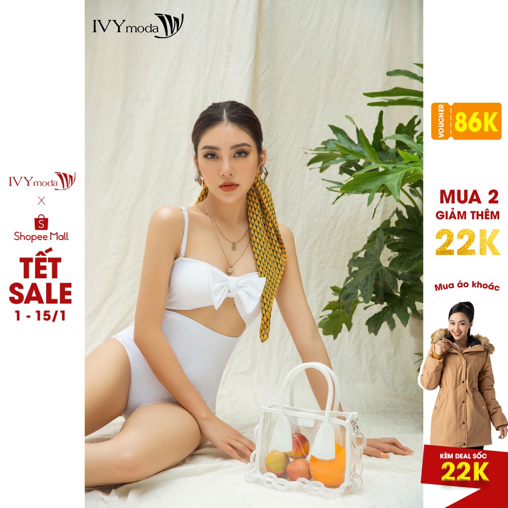 [NHẬP WABRTL5 GIẢM 10% TỐI ĐA 50K ĐH 250K ]Đồ bơi nữ 1 mảnh IVY moda MS 34X1161