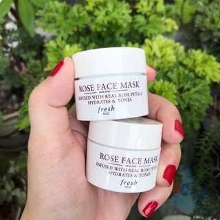 Mặt nạ hoa hồng Fresh rose face mask