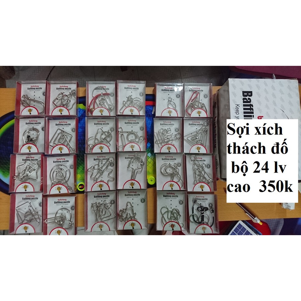 IQ Puzzle 24 Sợi xích thách đố