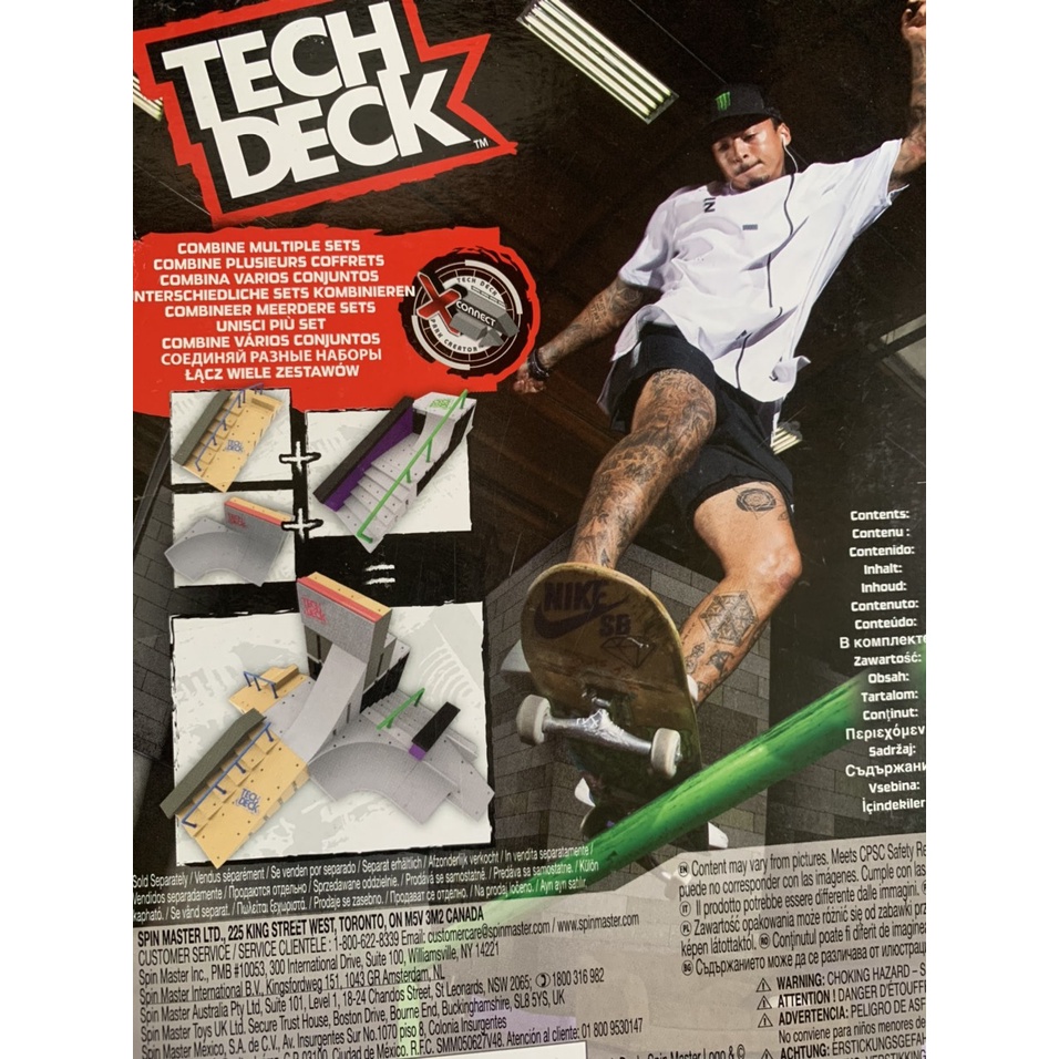 Địa hình cho ván trượt tay chính hãng TECHDECK (hàng có sẵn) MẪU MỚI 2021