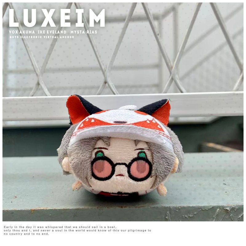 Luxiem nijisanji vtuber đồ bông thú nhồi bông dạng mochi noru doll