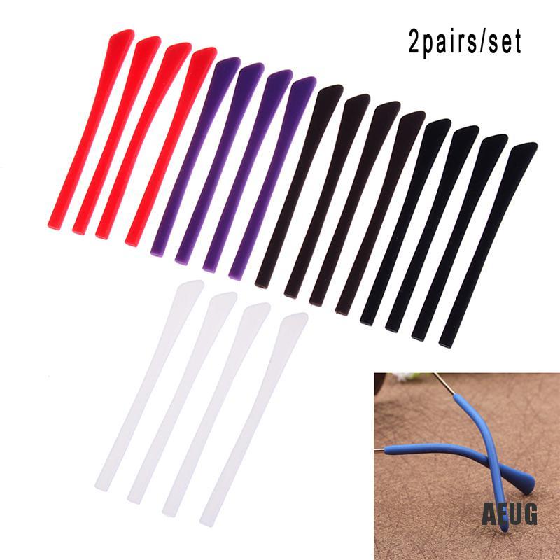 Set 2 Cặp Miếng Silicon Gắn Gọng Kính Chống Trượt Tiện Dụng