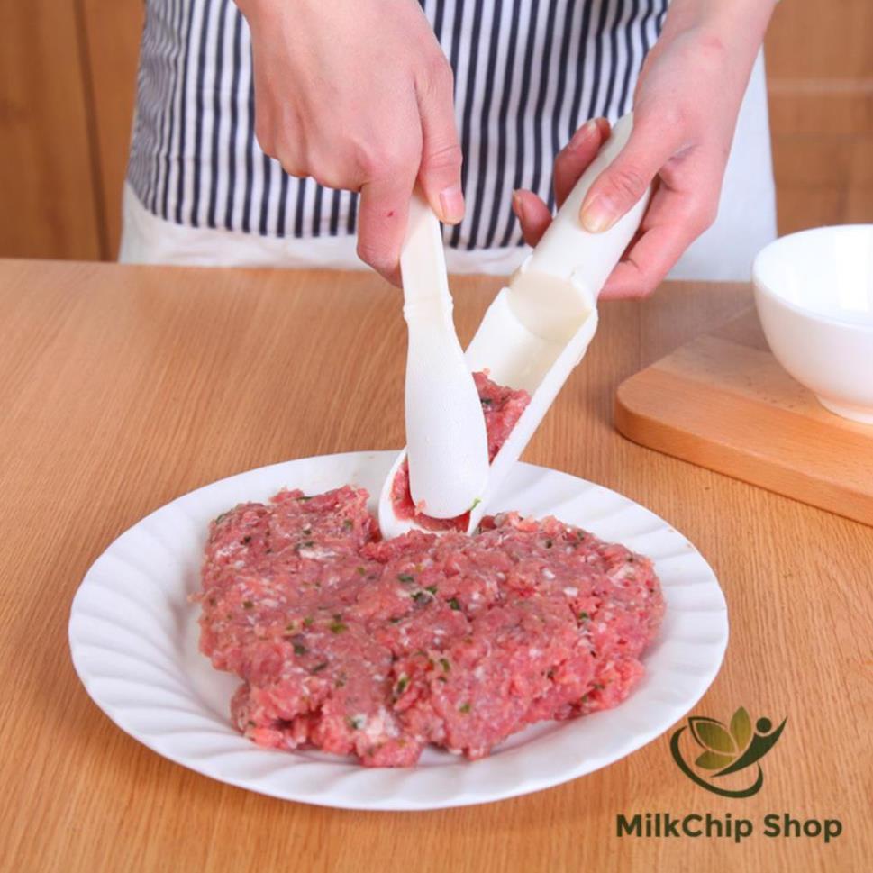 Dụng Cụ Làm Thịt Viên, Cá Viên, Dụng Cụ Chia Thịt Bằng Nhựa Tiện Lợi Siêu Nhanh