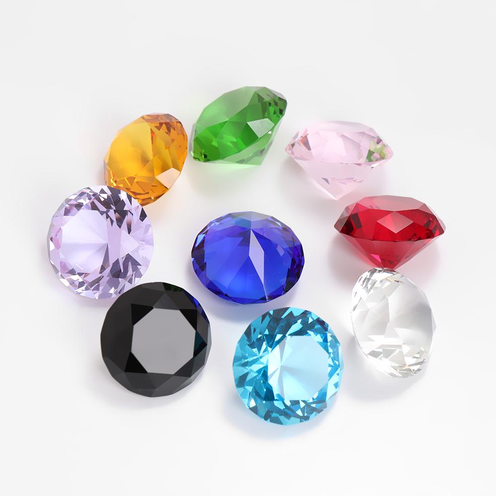 Gogoup 30mm|Kim Cương Nhân Tạo Trong Suốt Trang Trí Nhà Cửa Lãng Mạn