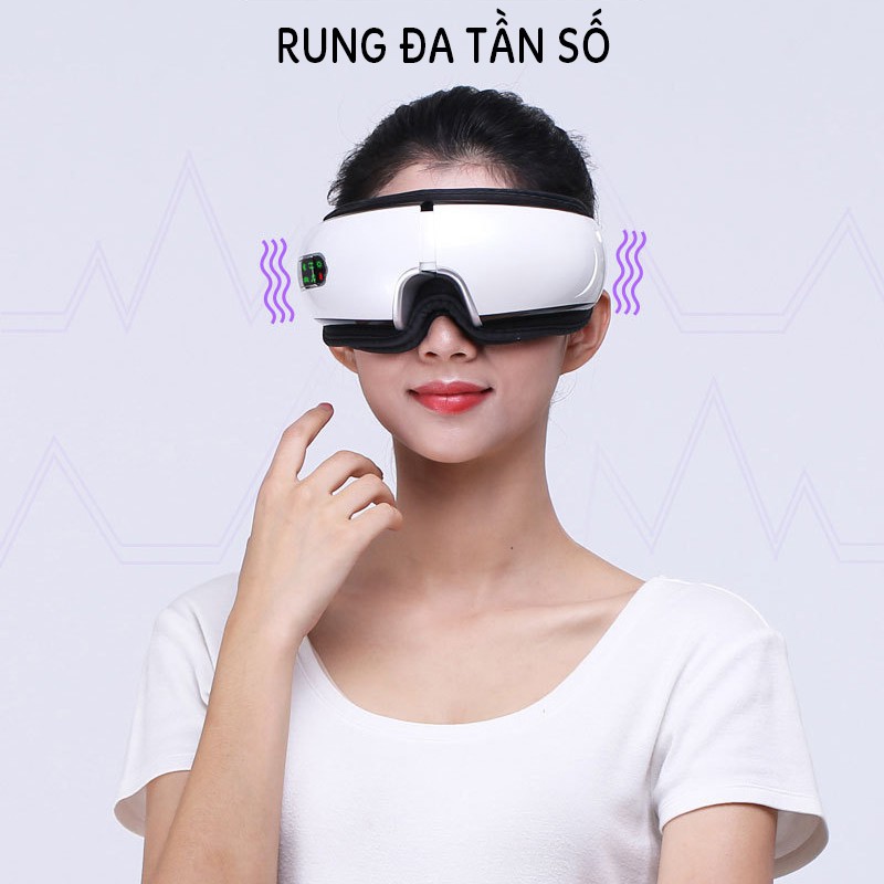 Máy massage mắt - Máy Massage Mắt  Eye Care, MM-1899 , Xoa dịu cơn mỏi mắt, giảm thâm quầng hiệu quả, hàng chính hãng