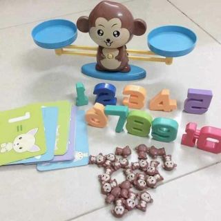 Đồ chơi cân bằng toán học cho bé yêu