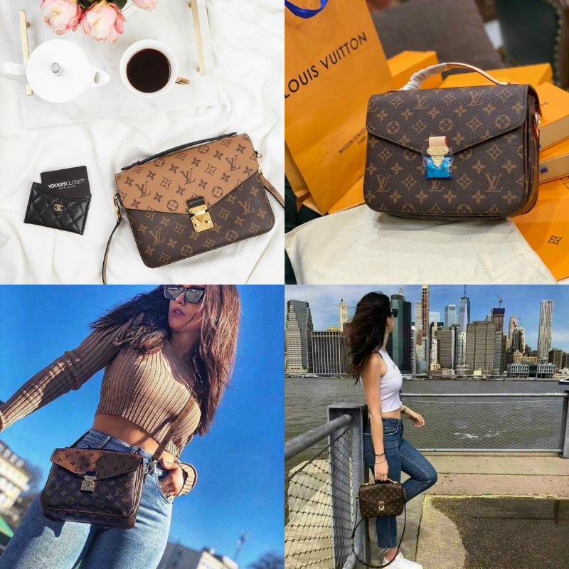 TÚI LV METIS SUPER BẢN ĐẸP LÓT NHUNG FULL BOX SEAL SZ 25