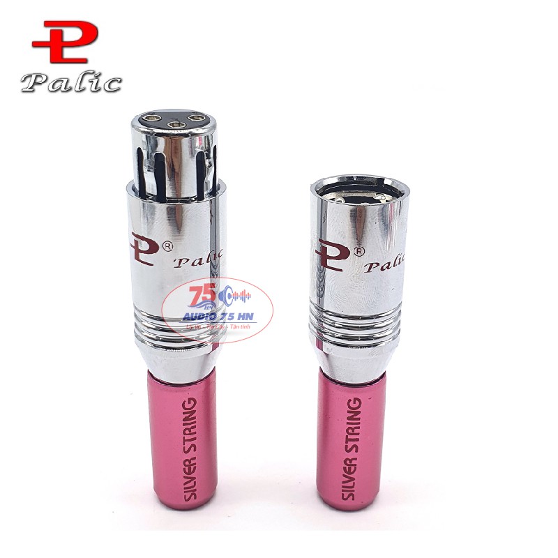 Bộ Jack canon Palic mạ bạc cao cấp - Jack XLR Palic