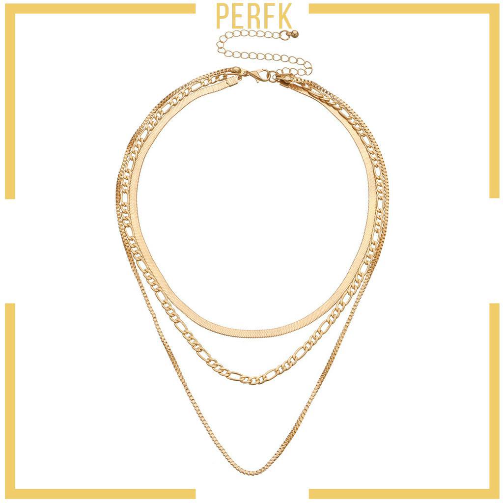 vòng cổ Nhiều Lớp Thiết Kế Đơn Giản Phong Cách Hip-Hop