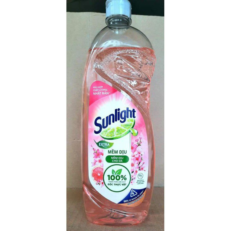 Nước rửa chén SUNLIGHT 750G Thiên Nhiên / Chanh