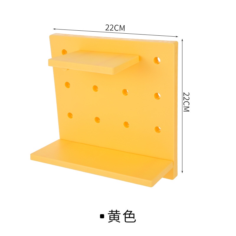 Kệ Bảng Pegboard Mini dán tường Trang Trí Nhựa Cao cấp BG39