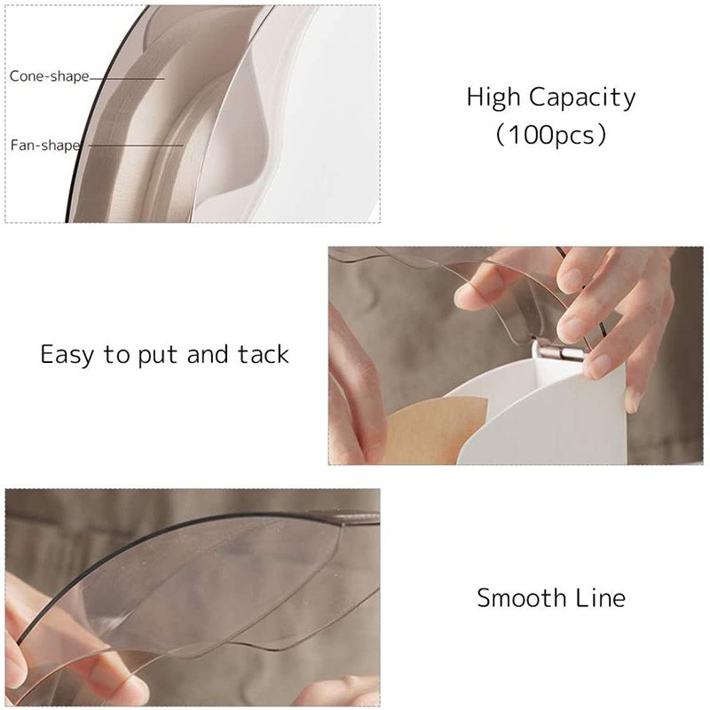 Giá Đỡ Giấy Lọc Cà Phê Hình Nón Cho Aeropress /Chemex / V60 /Melitta