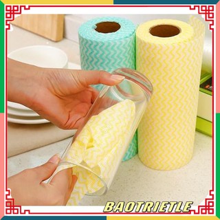 Cuộn khăn lau đa năng dầu mỡ tiện dụng (giao màu ngẫu nhiên)