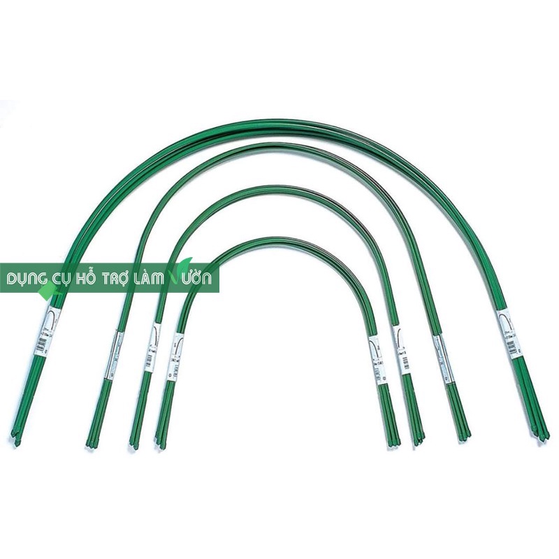 Khung vòm trồng rau ăn lá cao 50cm rộng 50cm set 10 cái, trồng rau ăn lá bảo vệ rau hạn chế sâu rầy