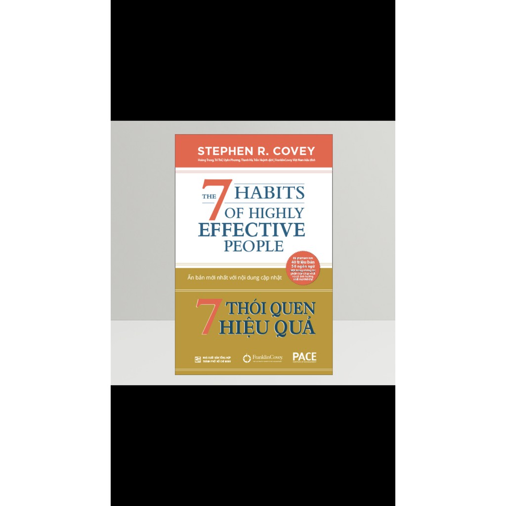 Sách 7 thói quen hiệu quả(Tái Bản 2019 bìa cứng )