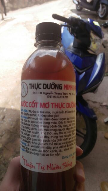 NƯỚC CỐT MƠ THỰC DƯỠNG MINH HUỆ 500ml