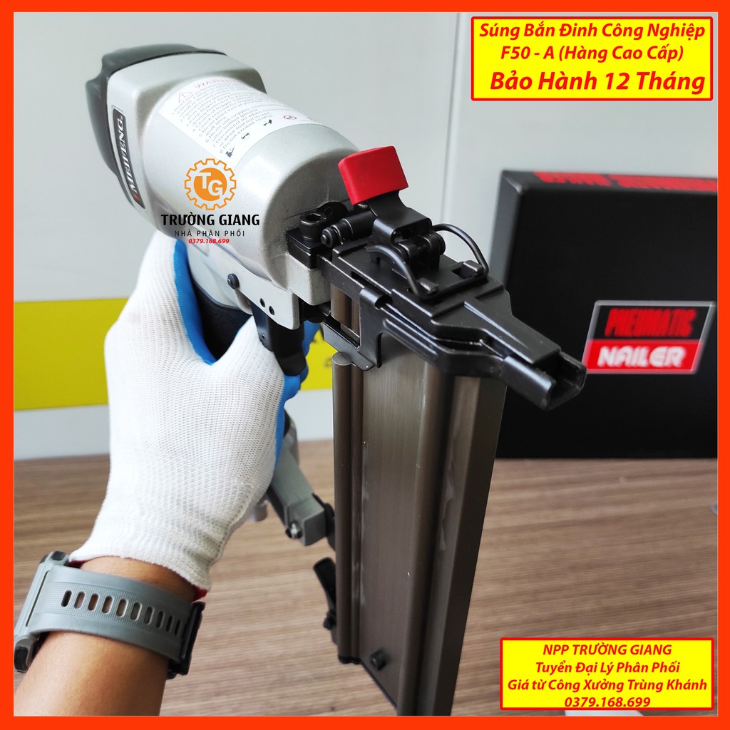 Súng Bắn Đinh Gỗ ☘ FREESHIP ☘ Súng Bắn Đinh F50 Chuyên Nghiệp - Đài Loan MEIFENG DaHoo - NppTruongGiang