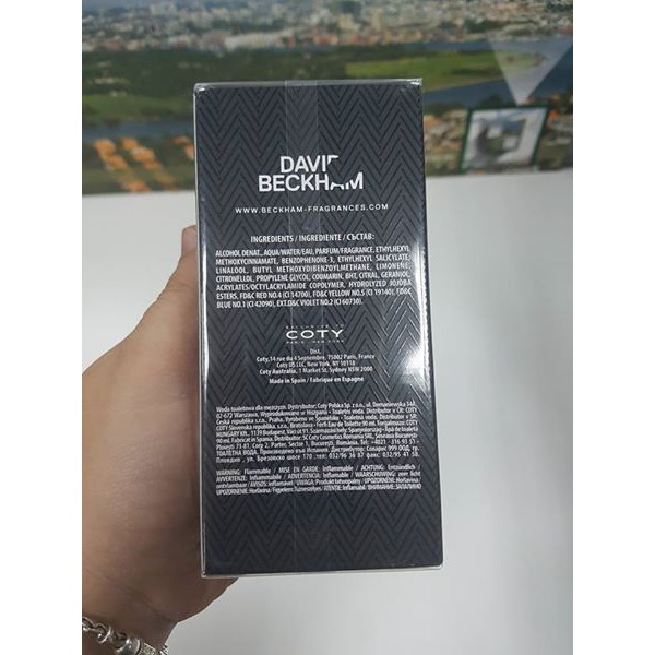 Nước hoa nam - DAVID BECKHAM - classic - 90ml