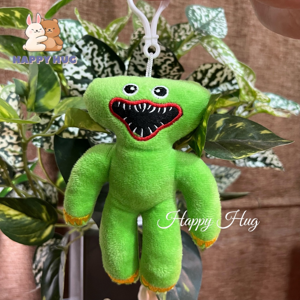 Huggy Wuggy nhân vật game Poppy Playtime, móc khóa size 15cm siêu cute, gấu bông đáng yêu cho bé - Happy Hug
