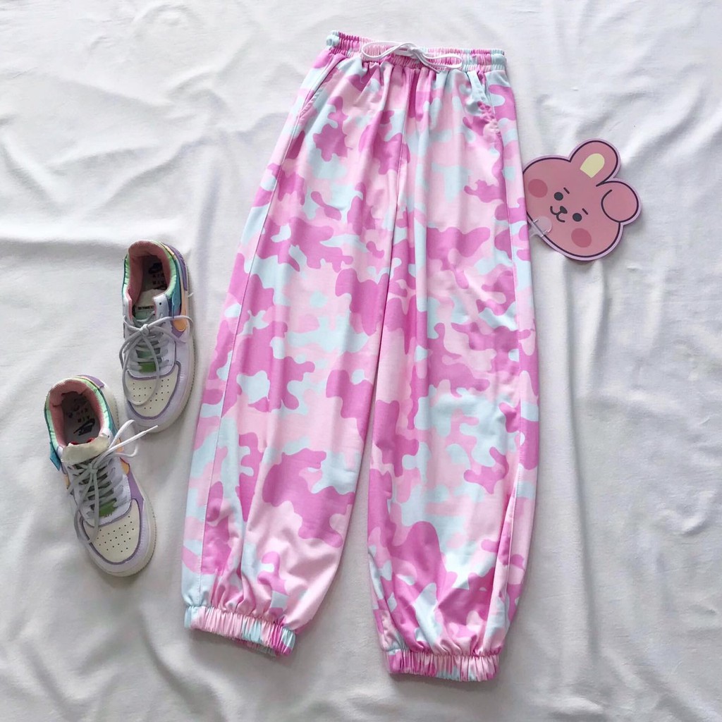 UNISEX - CAMO PANTS - QUẦN CAMO SỌC RẰN RI - QUẦN SỌC LÍNH - TOÀN BỘ ẢNH THẬT