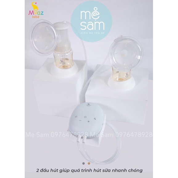 Máy hút sữa điện đôi Moaz bebe MB-029