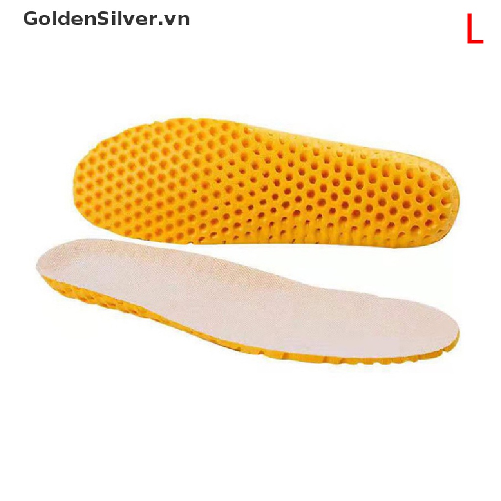 Set 2 Miếng Lót Giày Thể Thao Hỗ Trợ Chỉnh Hình Bằng Cao Su Non Cho Nam Và Nữ
