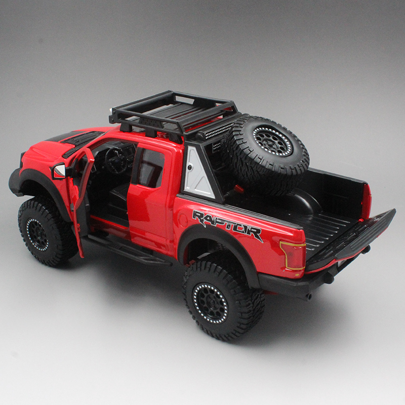 Ford Raptor F150 xe bán tải Ford Raptor phiên bản sửa đổi xe mô hình mẫu 1:24