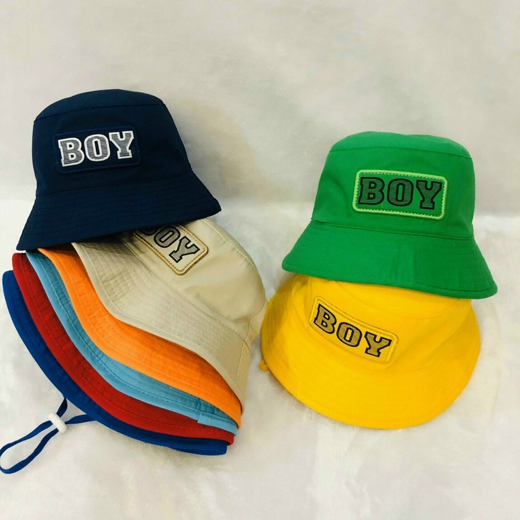 Mũ vành bucket BOY bé trai 1-4 tuổi