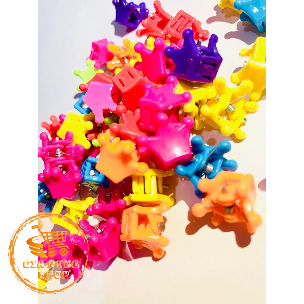 Set 50 Kẹp Tóc Càng Cua Dễ Thương Cho Bé Gái