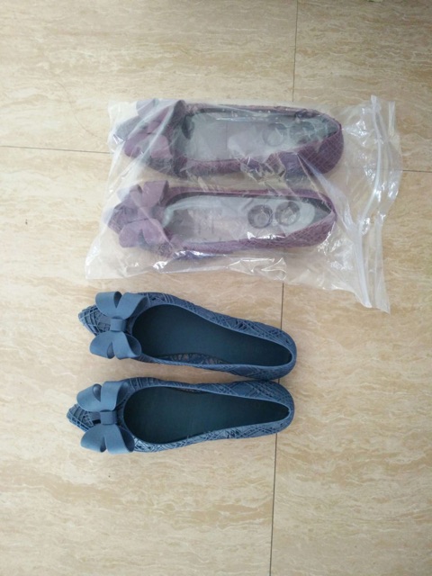 Giầy nhựa mềm dẻo nơ chống nước ( coi kĩ ảnh thật phía cuối ) | BigBuy360 - bigbuy360.vn