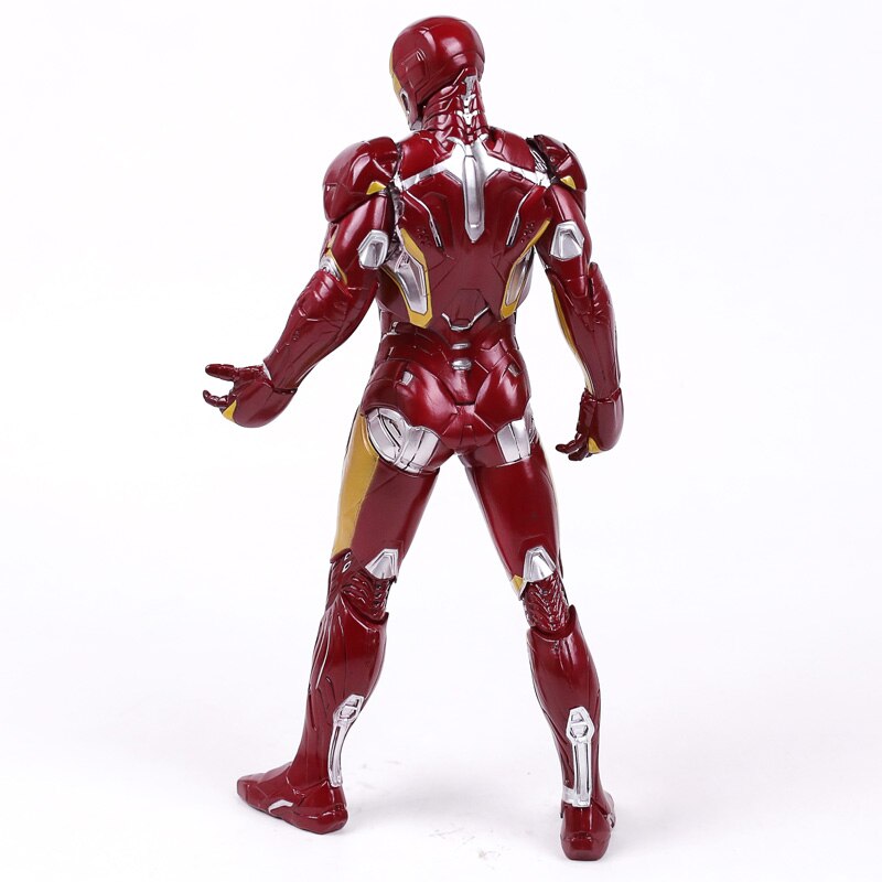 Điên Đồ Chơi Iron Man MARK XLV MK 45 PVC Vẽ Hình Sưu Tập Đồ Chơi Mô Hình