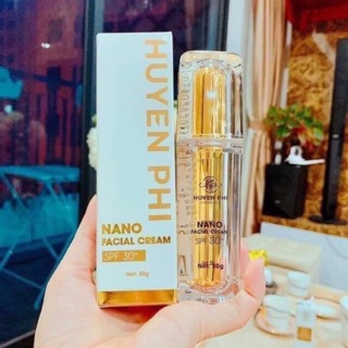 Kem face nano Huyền Phi tặng 1 gói mặt nạ trắng da