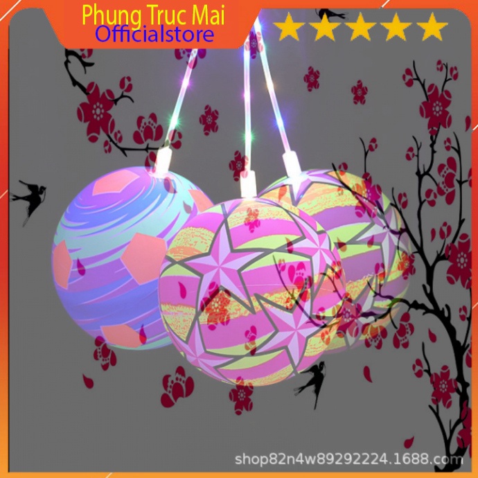 Bóng thắp sáng  siêu đẹp có dây đèn lồng trung thu hot 2022