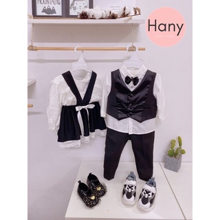 Set áo somi gile + quần âu