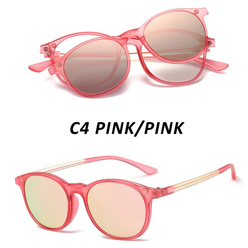 High Quality Germany TR-90 Magnetic Clip On Polarized Sunglasses Women/Men