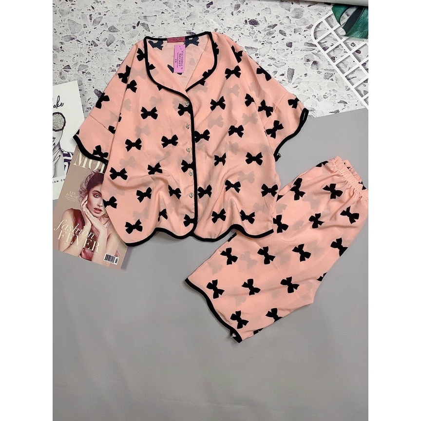 Đồ Bộ Lửng Mẫu Mới Nhiều Kiểu Dễ Thương - Set Bộ Lửng Tay Dơi Có Size