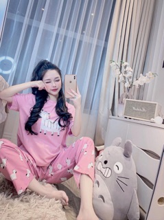 Bộ Coton mặc ở nhà