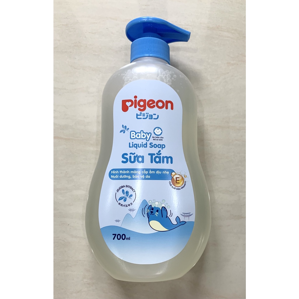 Sữa tắm dịu nhẹ Jojoba Pigeon 700ml (date mới, mẫu mới)