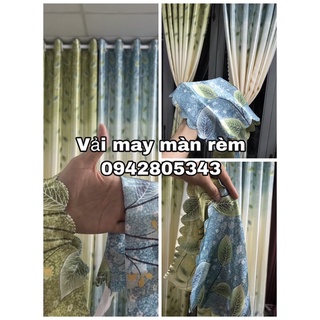 Vải may màn rèm đẹp - vải may rèm chống nắng,trang trí