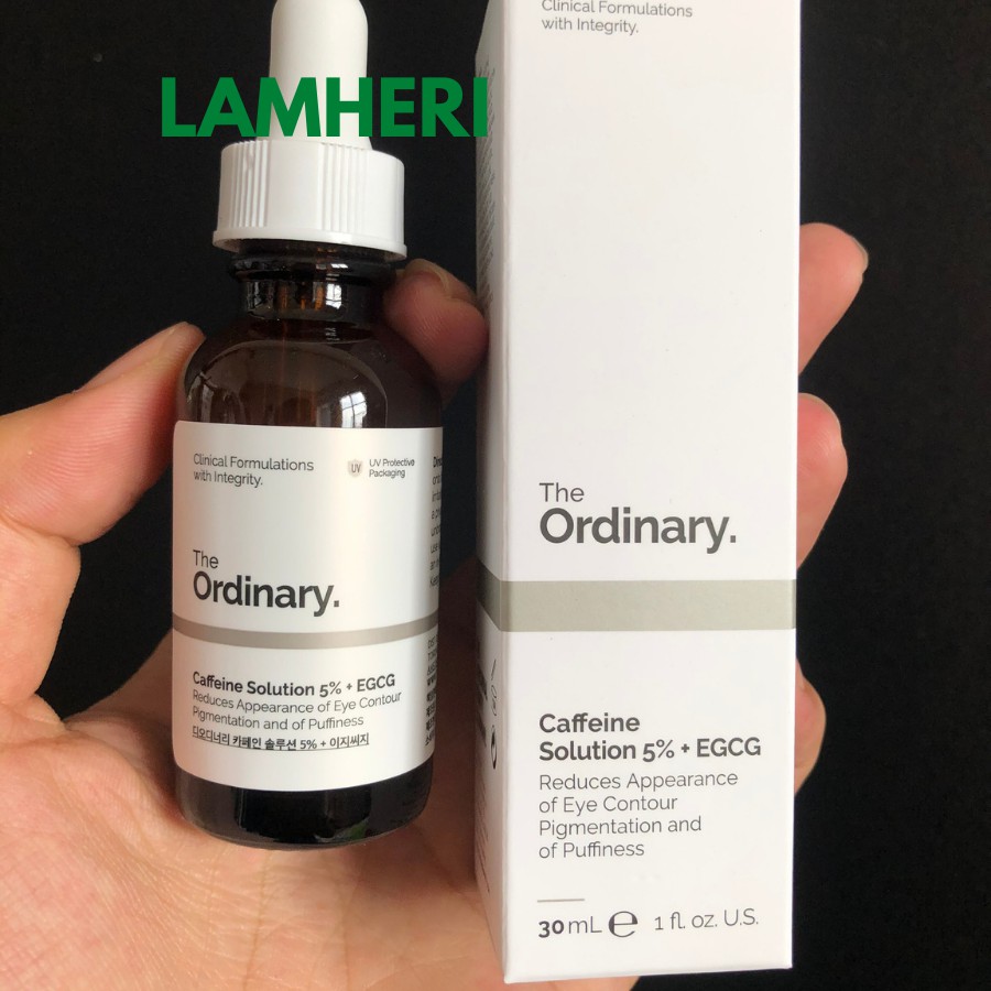 Serum Dưỡng Mắt Caffeine Solution 5% + EGCG - The Ordinary