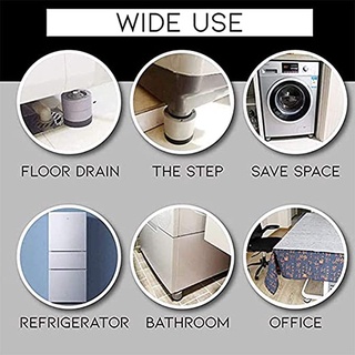 Chân Máy Giặt Bộ 4 Miếng, Chống Ồn Chống Rung, Đế Chống Rung Máy Giặt