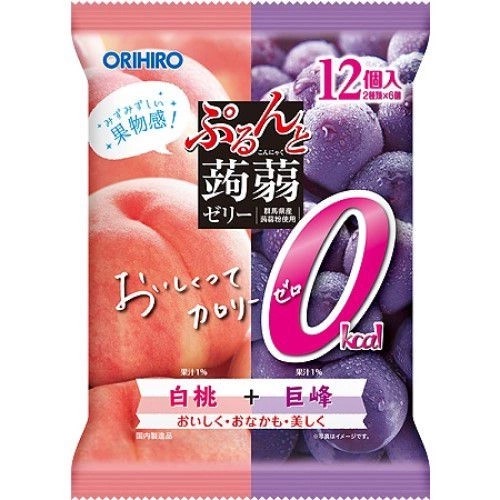 Thạch Trái Cây Mix Vị Orihiro 20g x 12 cái