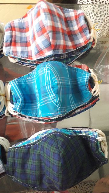 Khẩu trang vải sọc 3 lớp cho nam và nữ | BigBuy360 - bigbuy360.vn