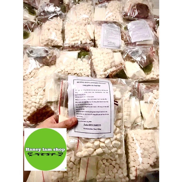 Kẹo nougat vị matcha