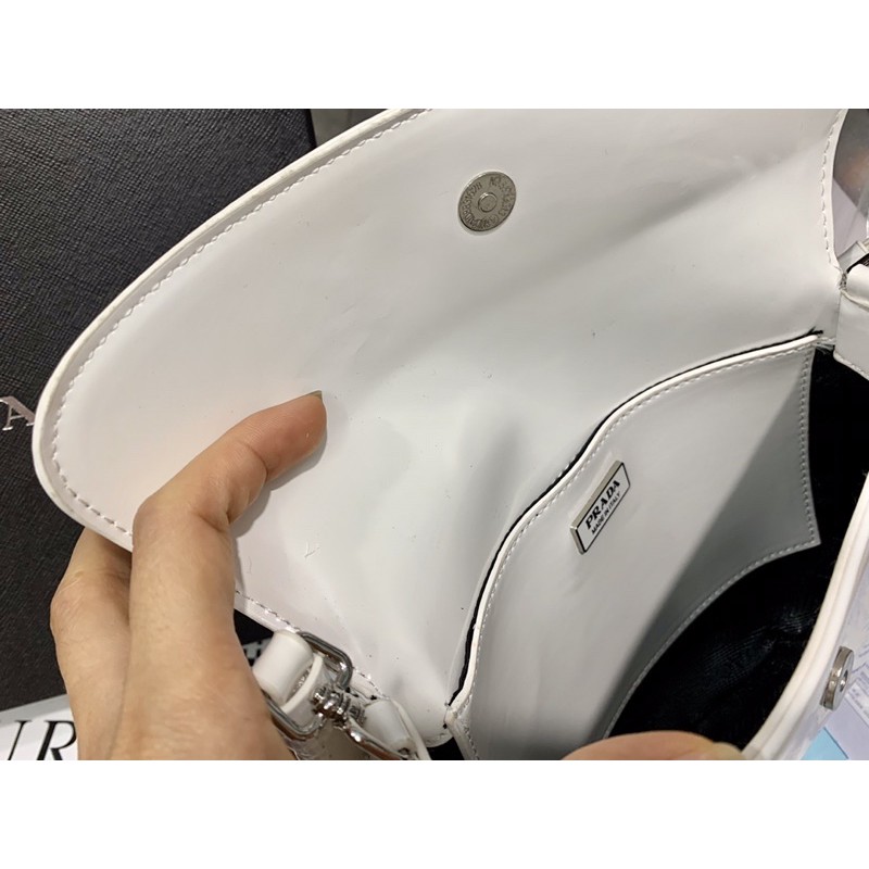 Túi P kẹp nách sz 21cm fullbox màu trắng