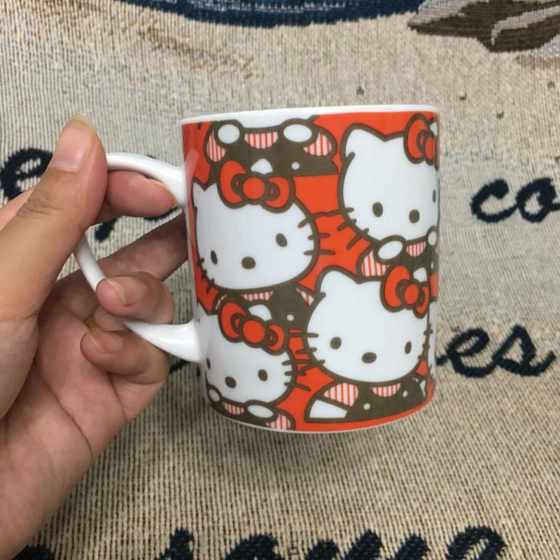 Cốc sứ cao cấp in hình mèo kitty dễ thương
