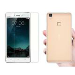 Bộ 1 Kính Cường Lực và Ốp Lưng dẻo cho VIVO V3 Max