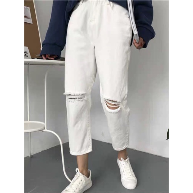 Quần kaki rách lỡ DPH1119