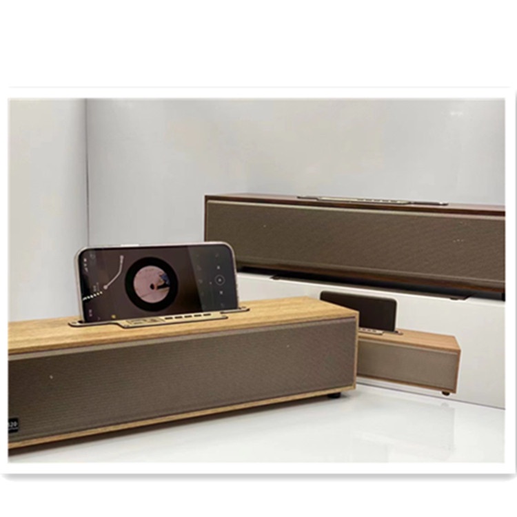 Loa Bluetooth XM 520 - Cao Cấp Bass Cực Mạnh - Thiết Kế Sang Trọng -  Vỏ Gỗ Chất Lượng Cao - Kết Nối Đa Dạng. BH 6 Tháng